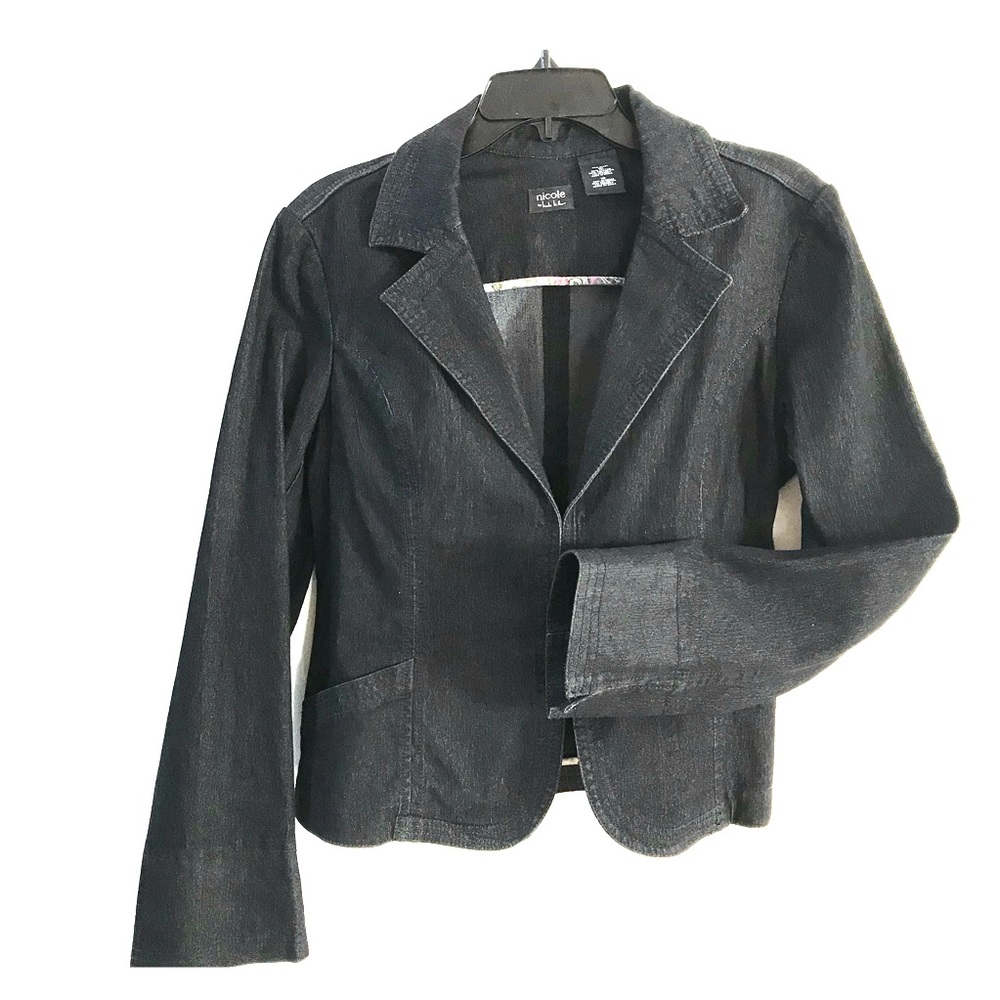 Nicole Miller Denim Blazer